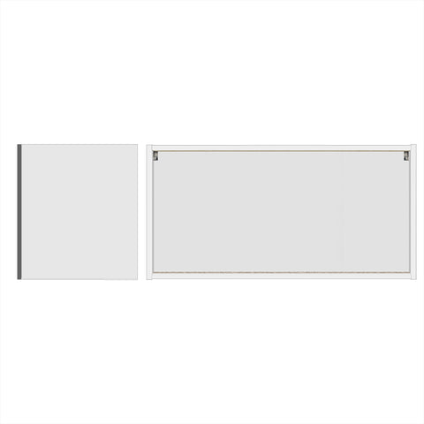 Kitchen Flip-up Cabinet + PET Grey Door - Asters Maldives