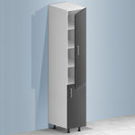Kitchen Pantry Cabinet + PET Grey Door - Asters Maldives