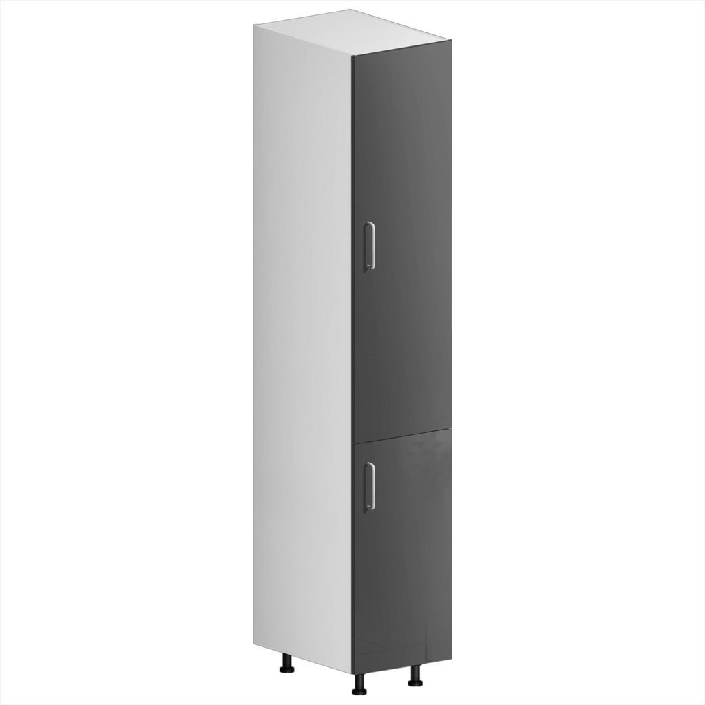 Kitchen Pantry Cabinet + PET Grey Door - Asters Maldives