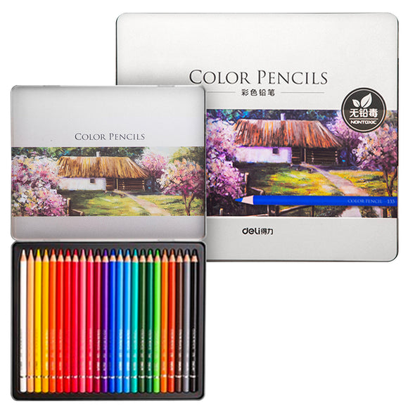 Color Pencil Set (24 PCs) - Asters Maldives