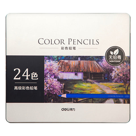 Color Pencil Set (24 PCs) - Asters Maldives