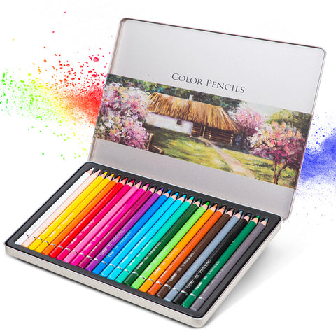 Color Pencil Set (24 PCs) - Asters Maldives