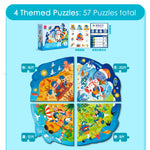 Educational Toy (57 Progressive Puzzles) - Asters Maldives