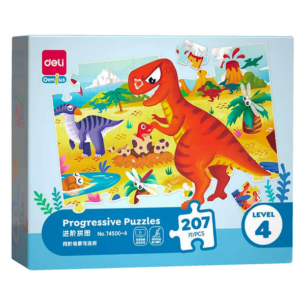 Educational Toy (207 Progressive Puzzles)
