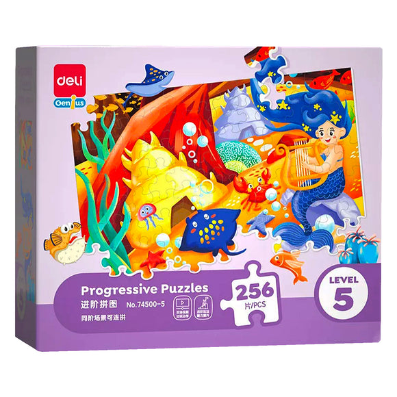 Educational Toy (256 Progressive Puzzles) - Asters Maldives
