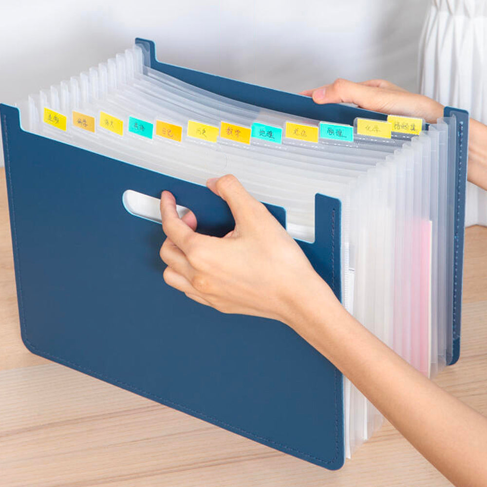 Expanding File, 13 Pockets (A4) - Asters Maldives