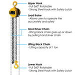 Chain Hoist (1 Ton) - Asters Maldives