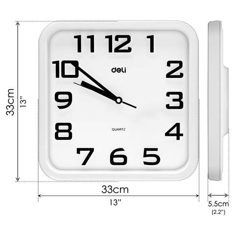 Wall Clock (33 x 33cm) - Asters Maldives