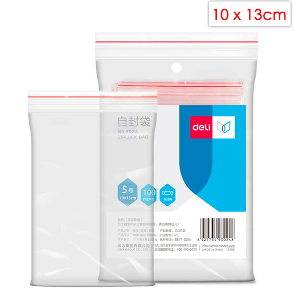 Ziplock Bag (100 PCs) - Asters Maldives