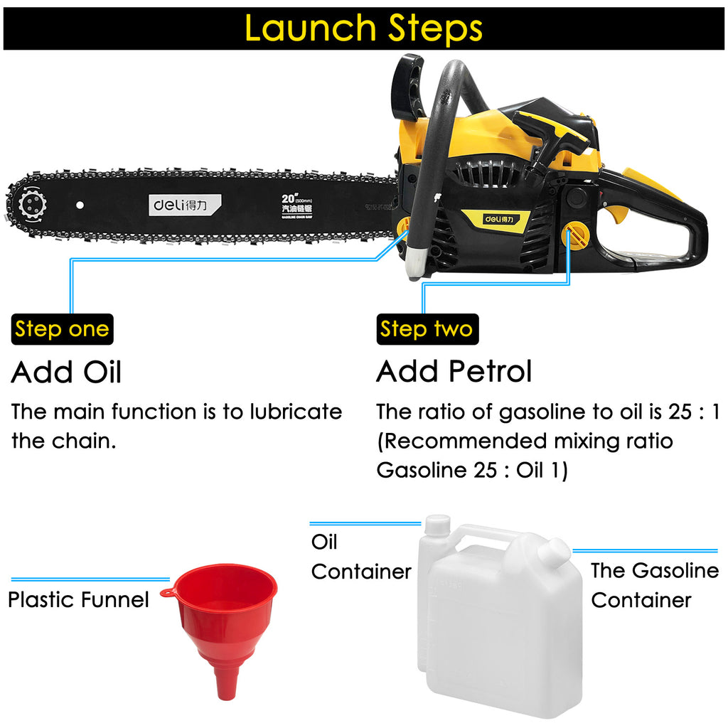 Gasoline Chain Saw (20") - Asters Maldives