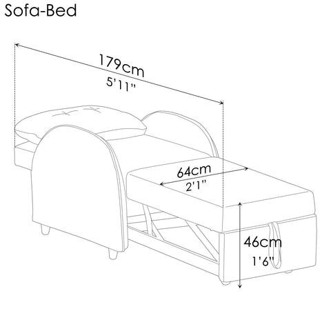 Sofa-Bed - Asters Maldives