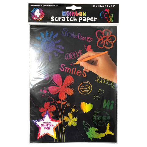 Scratch Paper, 4 PCs (8" x 11") - Asters Maldives