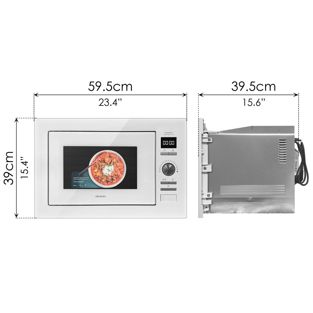 In-Built Microwave Oven (25L) - Asters Maldives