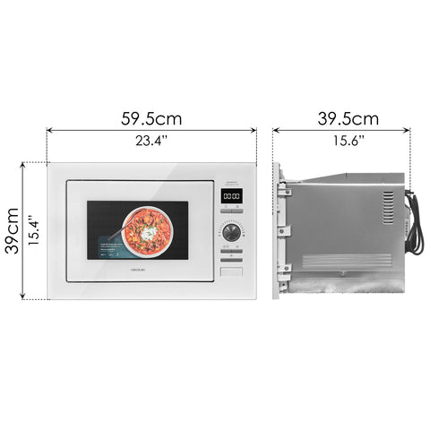 In-Built Microwave Oven (25L) - Asters Maldives