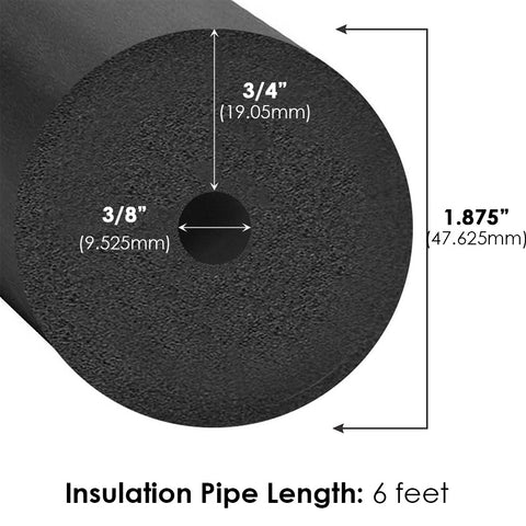 Insulation Pipe - Asters Maldives