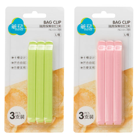 Bag Clips, 3 PCs (13cm) - Asters Maldives