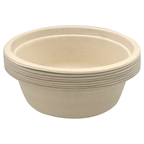 Paper Bowl, 8 PCs (6") - Asters Maldives