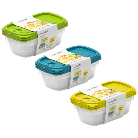 Food Container, 3PCs (830ml) - Asters Maldives