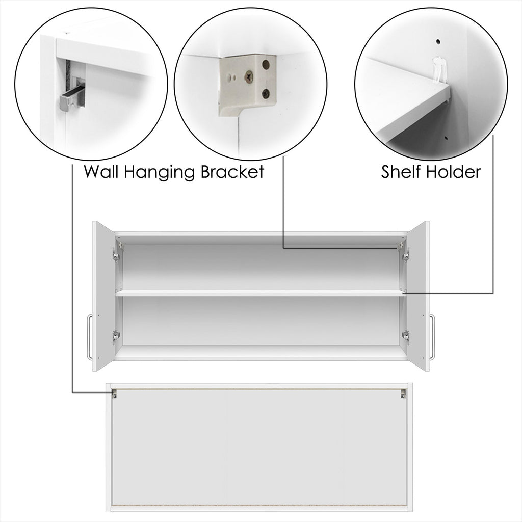 Wall Cabinet (PET Gloss) - Asters Maldives