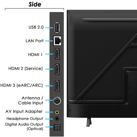 TV (4K UHD) - 75" - Asters Maldives