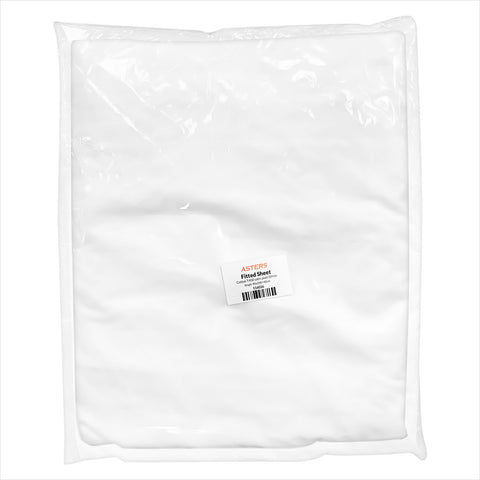 Fitted Sheet, Plain (Single) - Asters Maldives