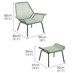 Lounge Chair Set (2 PCs) - Asters Maldives