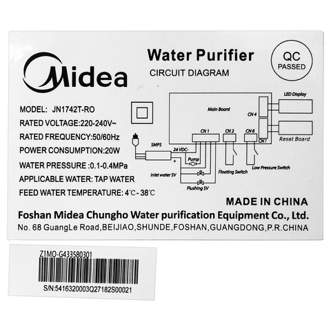 Water Purifier - Asters Maldives