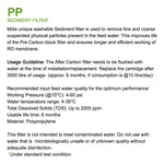 Water Filter (PP) - Asters Maldives