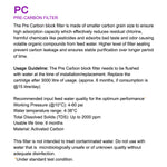 Water Filter (PC) - Asters Maldives