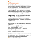 Water Filter (AC) - Asters Maldives