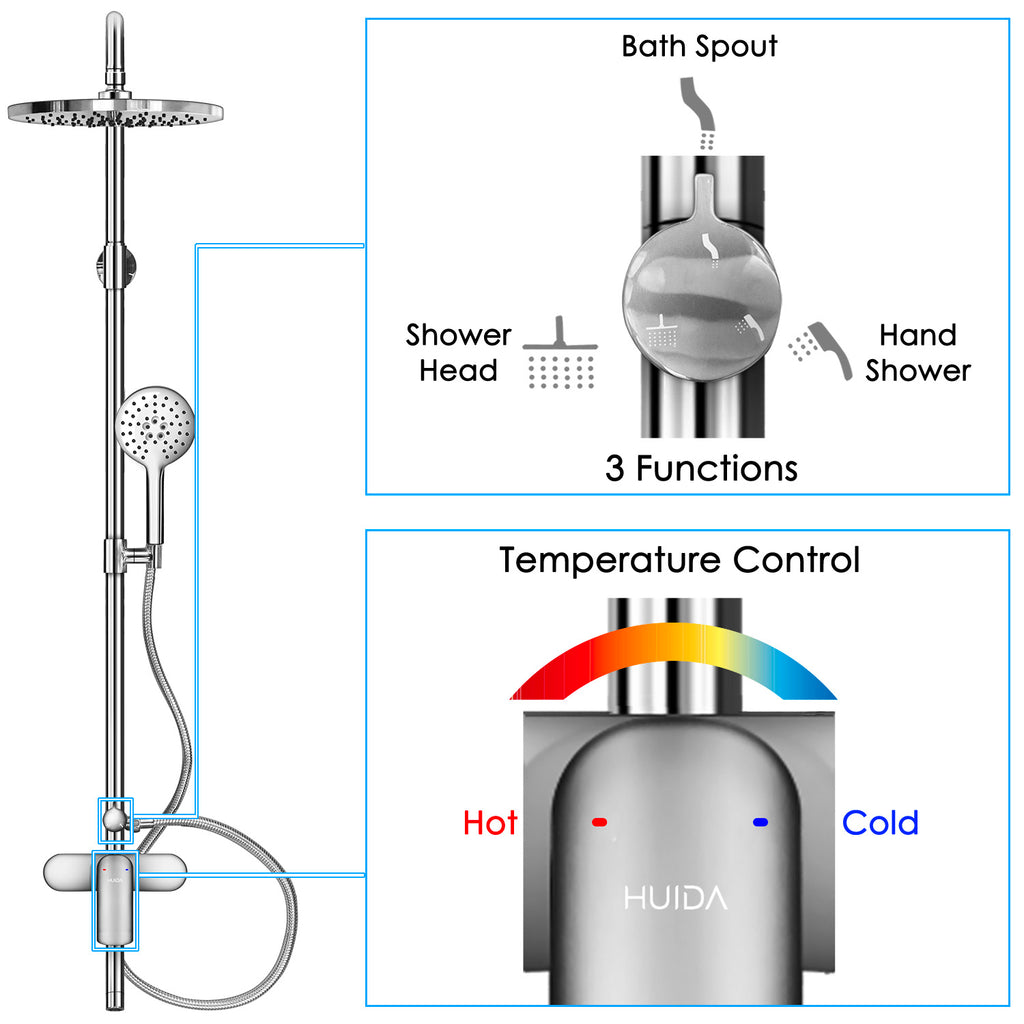 Shower Set - Asters Maldives