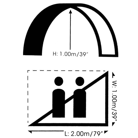 Camping Tent (for 2 People) - Asters Maldives