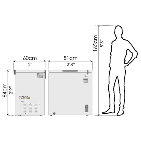 Chest Freezer (198L) - Asters Maldives