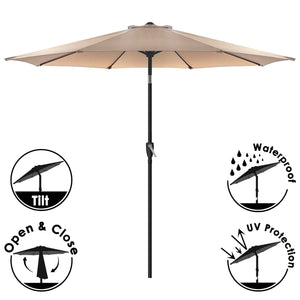 Outdoor Umbrella (Ø 106") - Asters Maldives