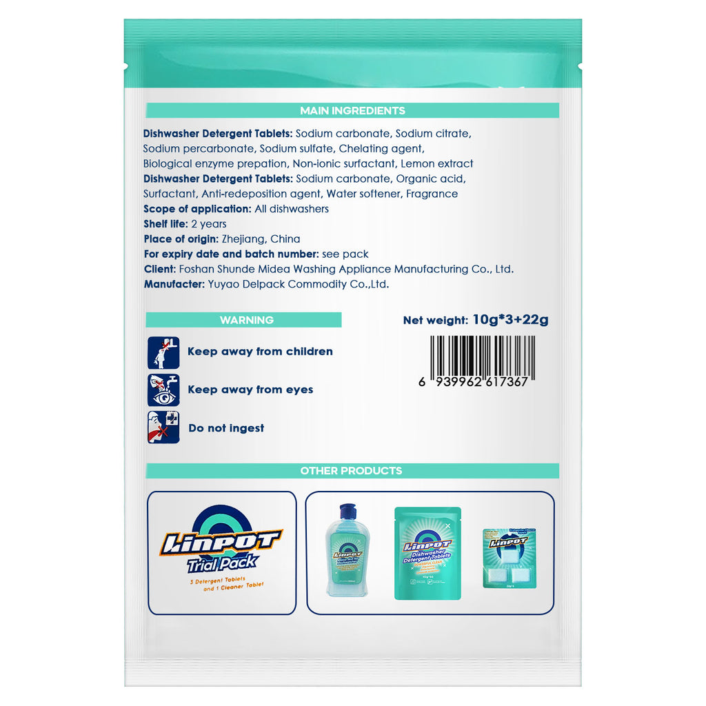 Dishwasher Tablets (4 PCs) - Asters Maldives
