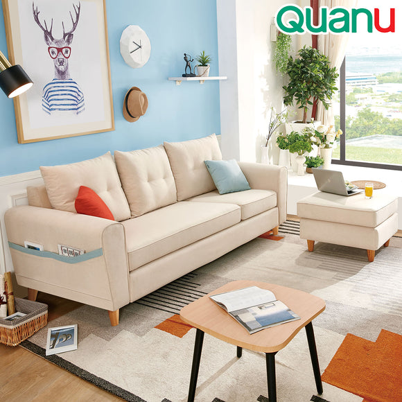 Sofa with Ottoman - Asters Maldives