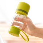 Glass Water Bottle (400ml) - Asters Maldives