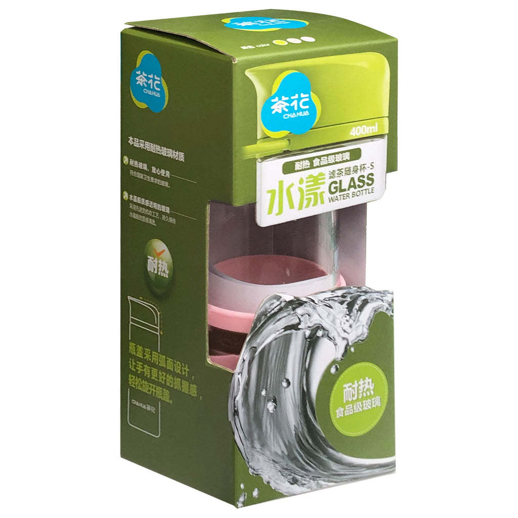 Glass Water Bottle (400ml) - Asters Maldives