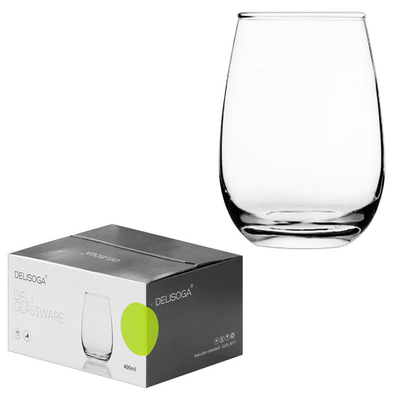 Drinking Glass, 6 PCs (400ml) - Asters Maldives