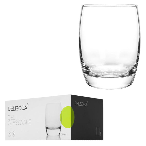 6-pcs Drinking Glass (385ml)