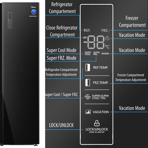 Refrigerator, Inverter (532L) - Asters Maldives