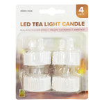 LED Candle (4 PCs) - Asters Maldives