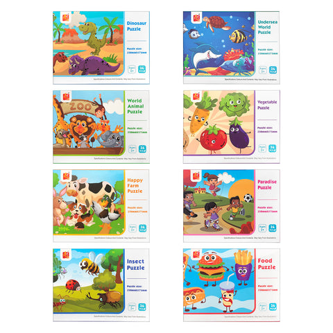 Educational Toy (24 Puzzles) - Asters Maldives