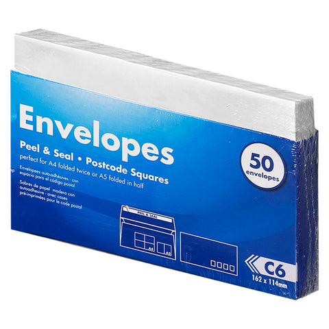 Envelope White (50 PCs) - Asters Maldives