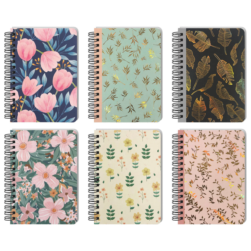 Notebook, 100 Sheets (A6) - Asters Maldives