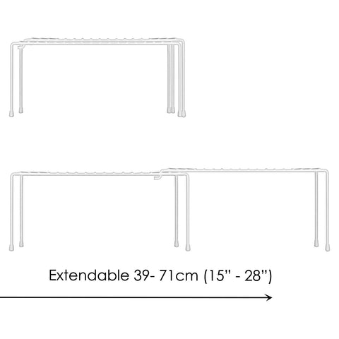 Pantry Shelf Organiser (Extendable) - Asters Maldives