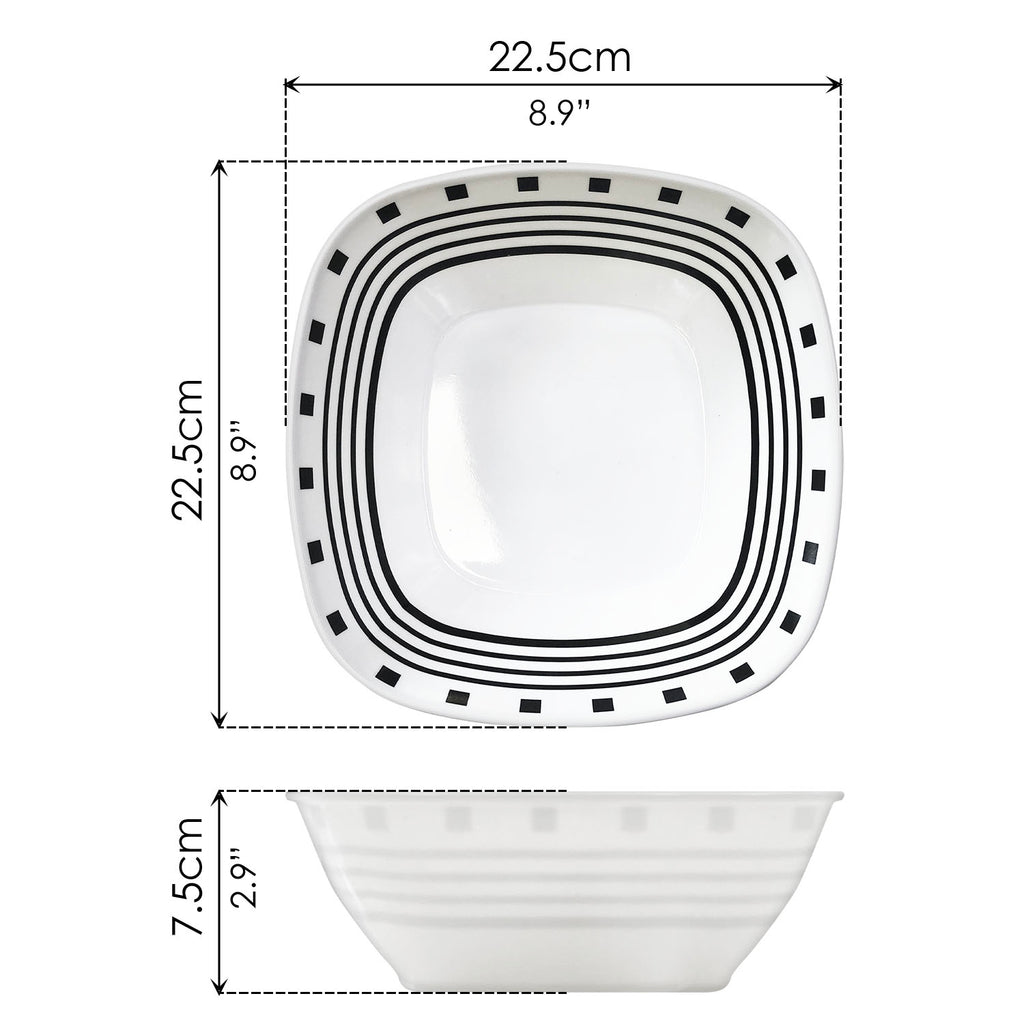 Bowl (23 x 23cm) - Asters Maldives