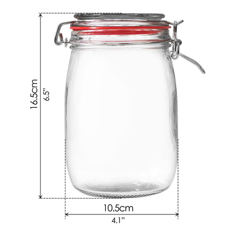 Glass Jar (1L) - Asters Maldives