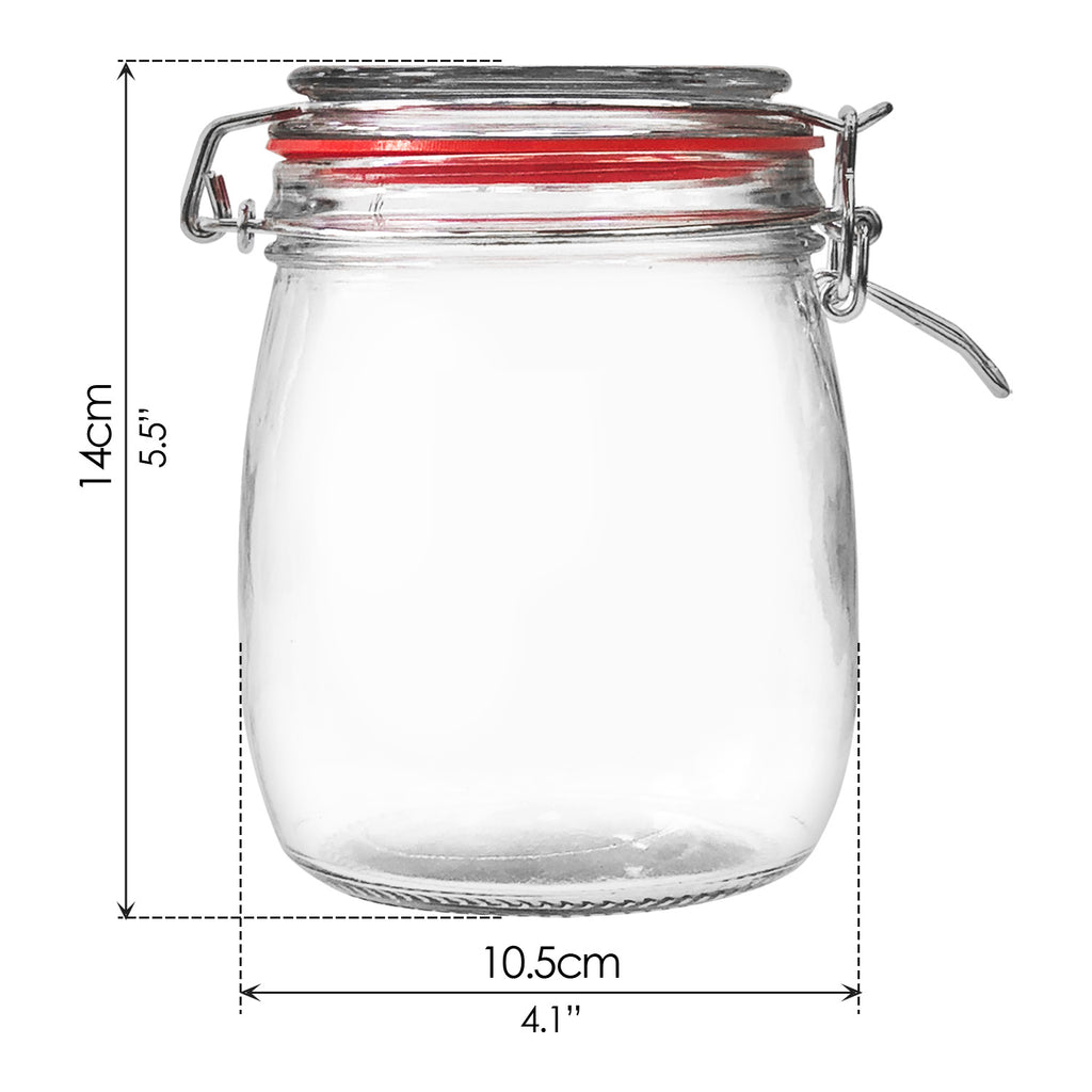Glass Jar (800ml) - Asters Maldives