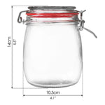 Glass Jar (800ml) - Asters Maldives